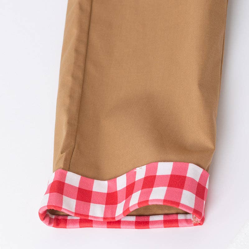 Boys 2 Pieces Christmas Santa Embroidery Boutique Pant Set: 2T